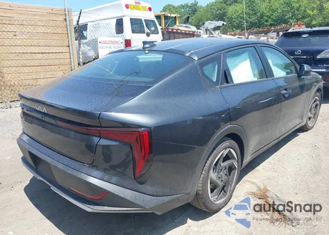 2025 Kia K4 Ex from USA, damaged, VIN 3KPFU4DE3SE022516